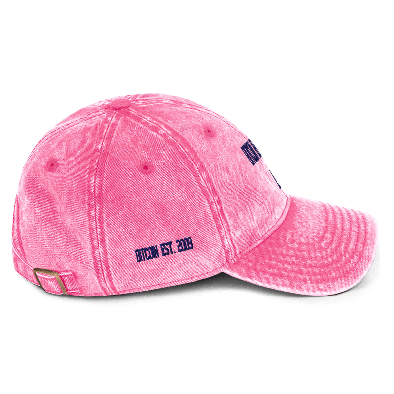 BBCC EST College with all Caps Vintage Cotton Twill Cap