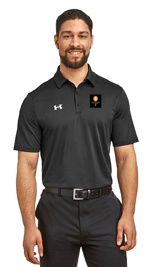 BBCC Private Key Capital Logo Under Armour 1370399 Polo Shirt