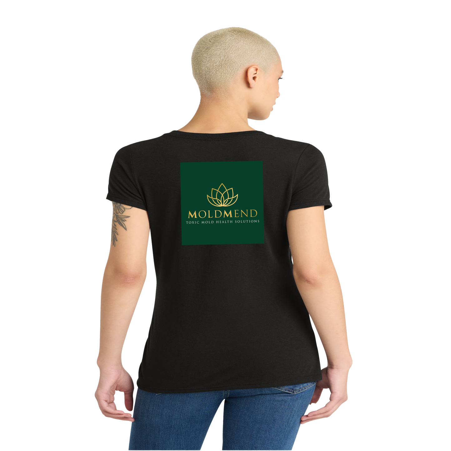 MoldMend DT1350L Women's V Neck Tshirts