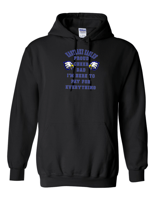 ELHS Heavy Weight Hoodie Cheer Dad Pays