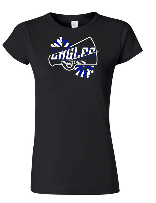 ELHS TShirt Cheer Mom Eagles Cutout