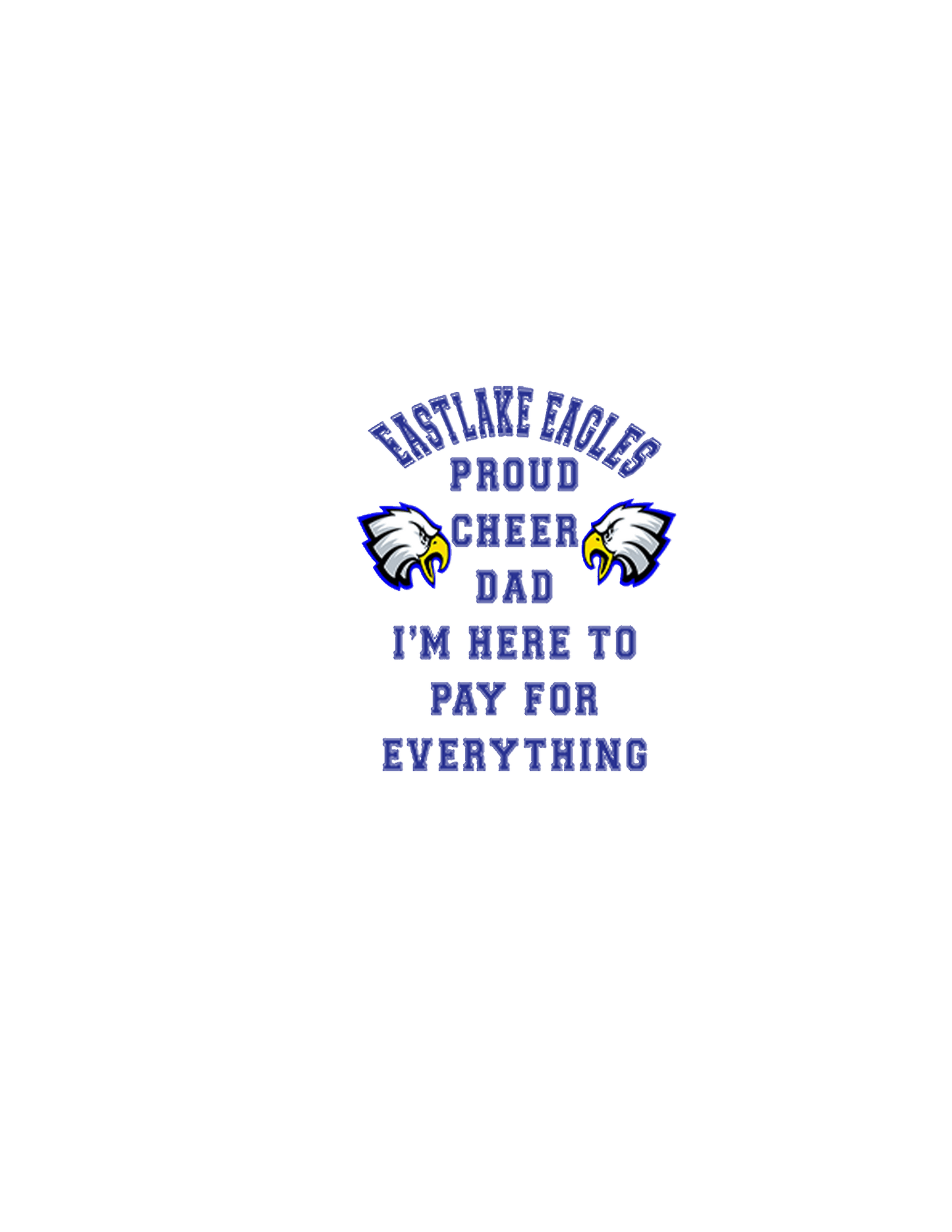 ELHS Heavy Weight Hoodie Cheer Dad Pays