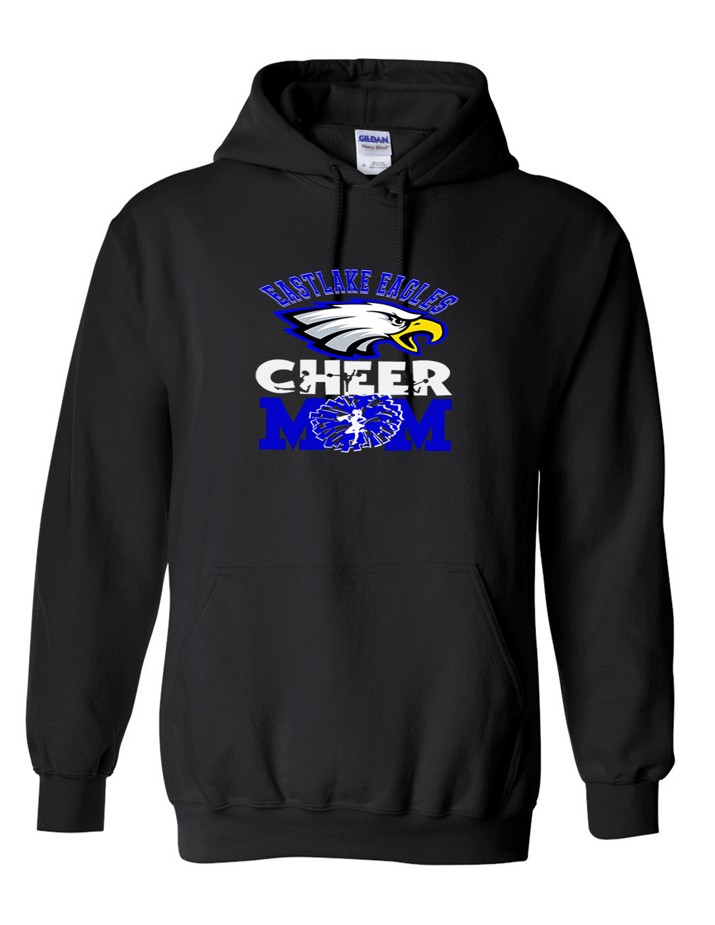 ELHS  Heavy Weight HoodieCheer MOM Silhouette