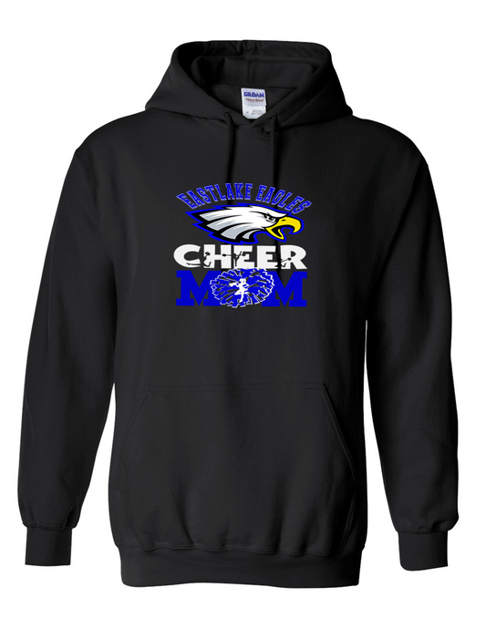 ELHS  Heavy Weight HoodieCheer MOM Silhouette