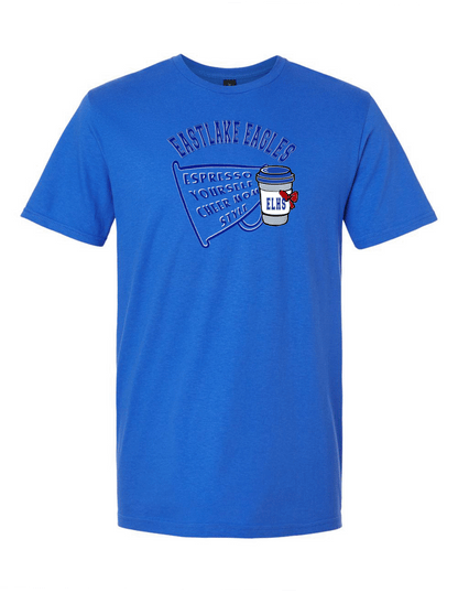 ELHS TShirt Cheer Mom Espresso