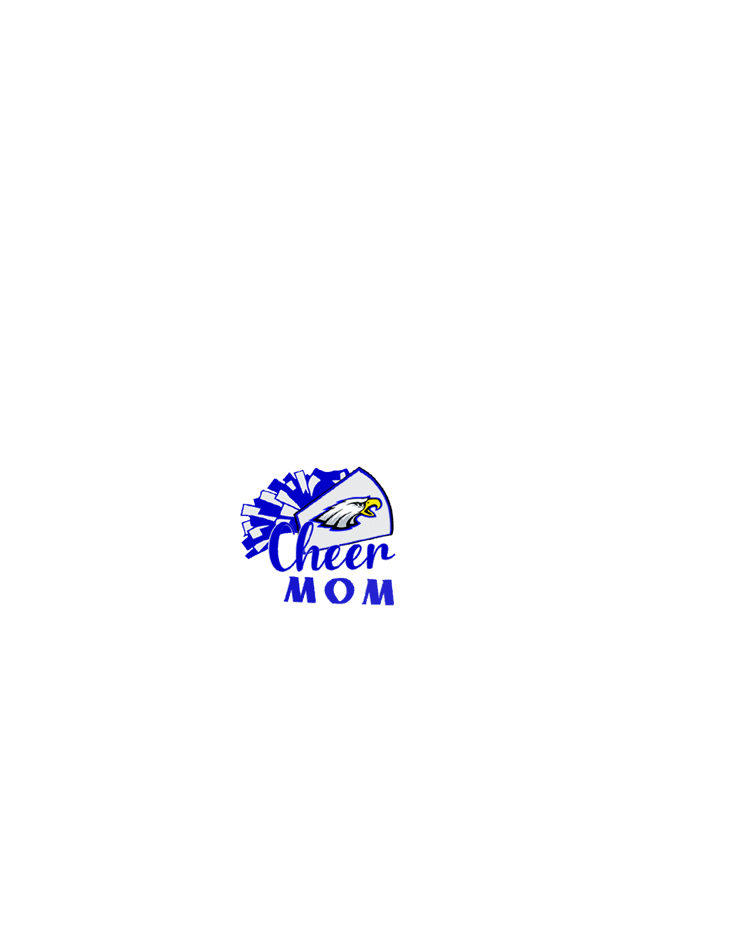 ELHS LADIES Tank Top Cheer MOM with Megaphone