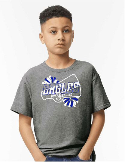 ELHS TShirt Cheer Youth Eagles Cutout