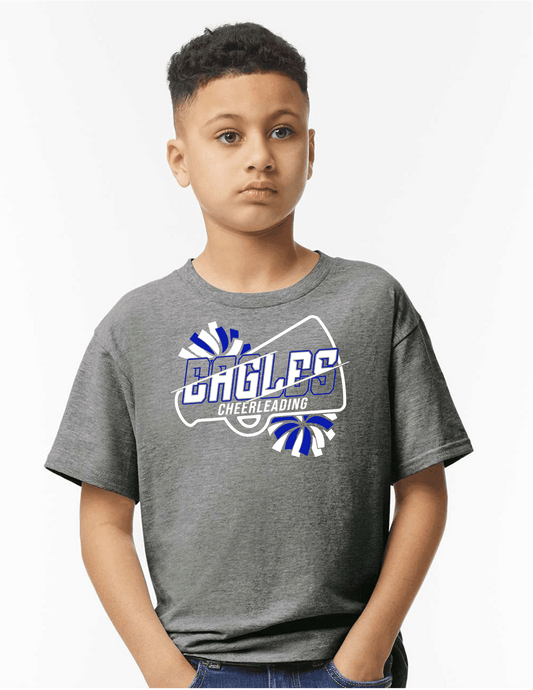 ELHS TShirt Cheer Youth Eagles Cutout