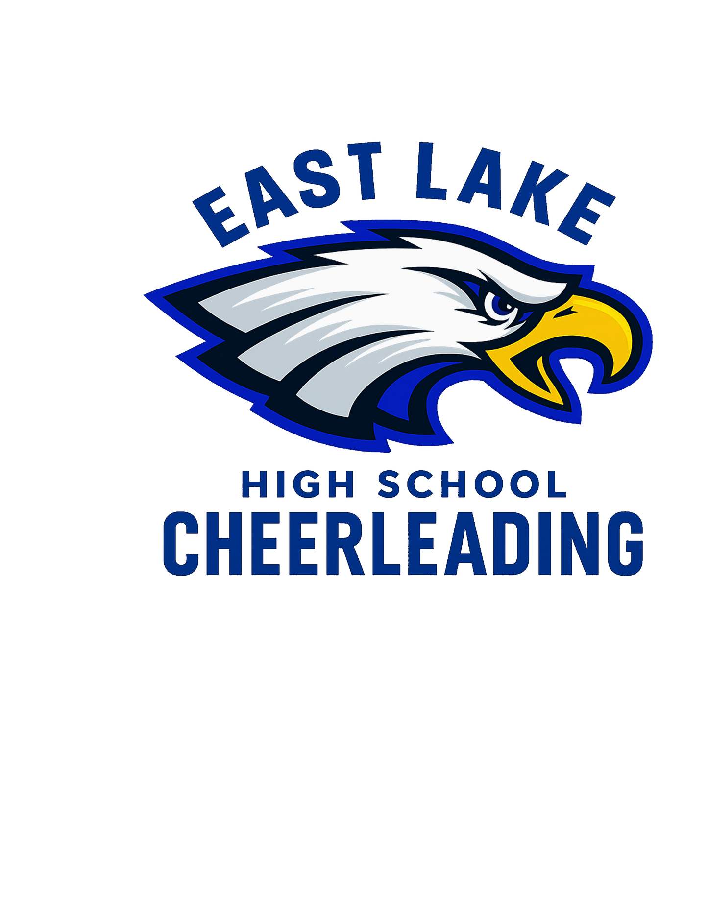 ELHS Heavy Blend Sweatshirt Cheer Youth New Logo