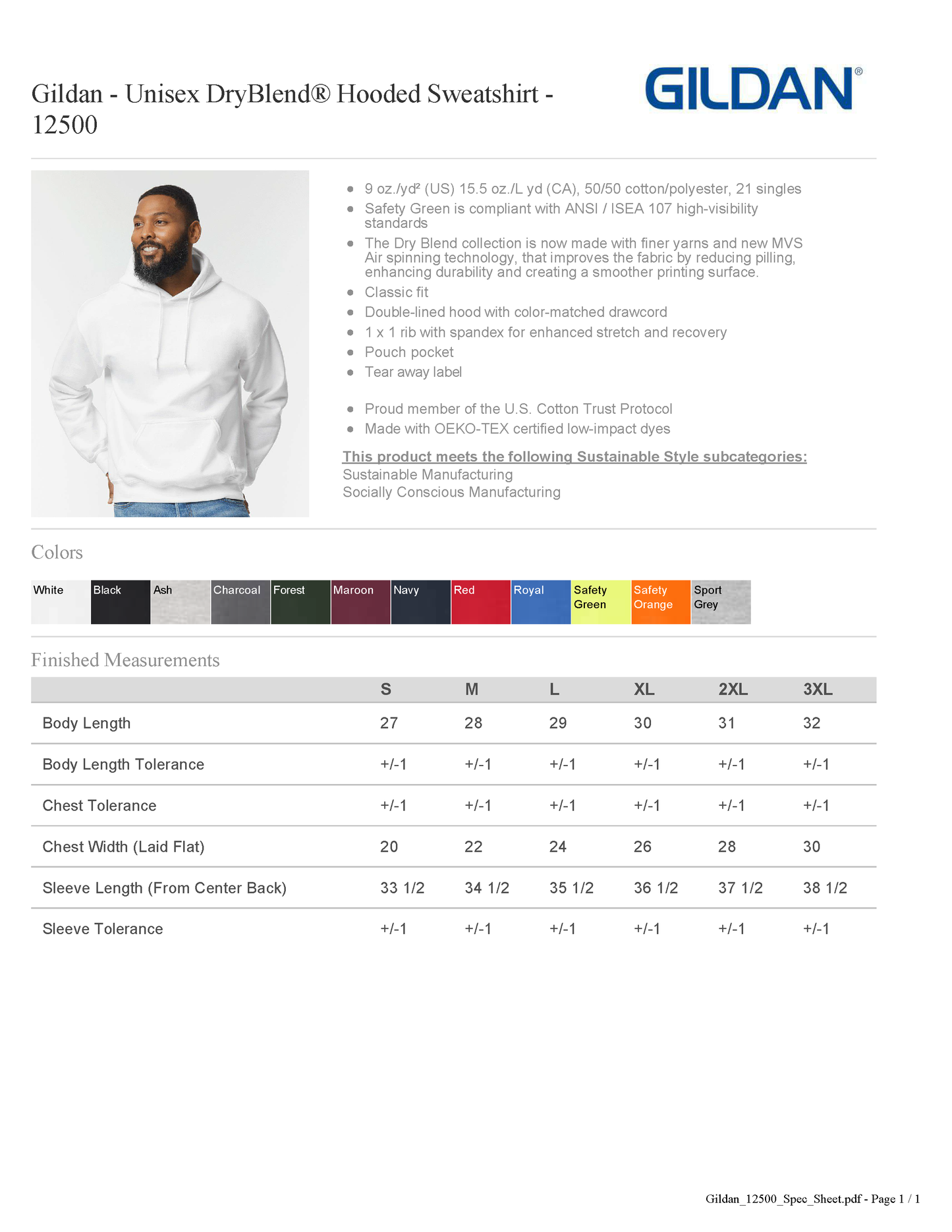 ELHS Dryblend  Hoodie Cheer Dad