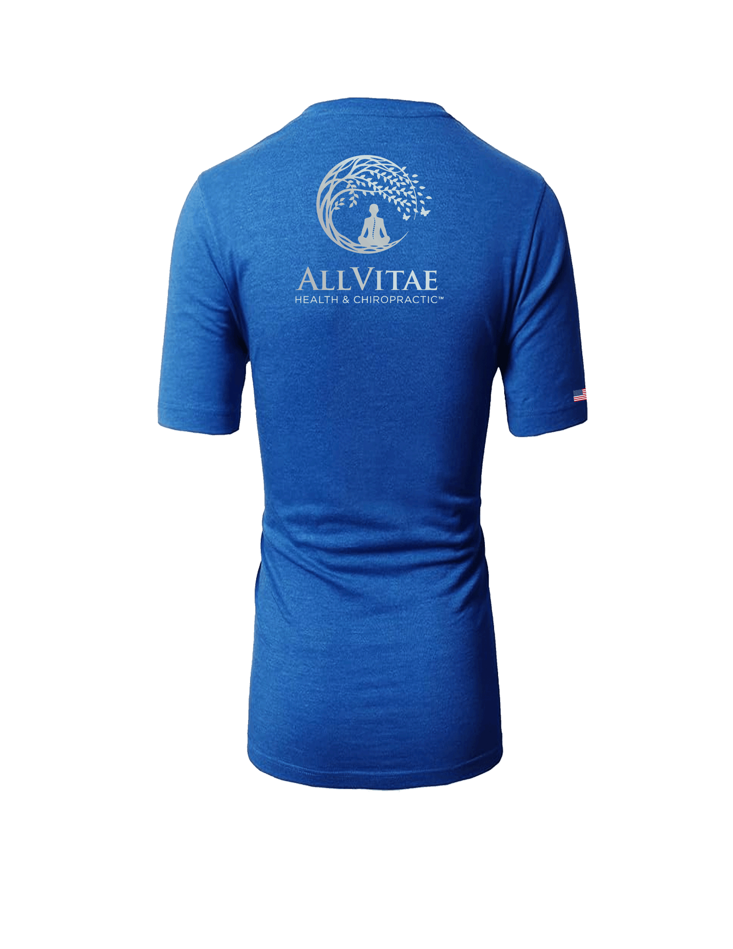Allvitae H2H Men's Muscle Shirt V Neck Slim Fit Blue Shirts Multiple Logos