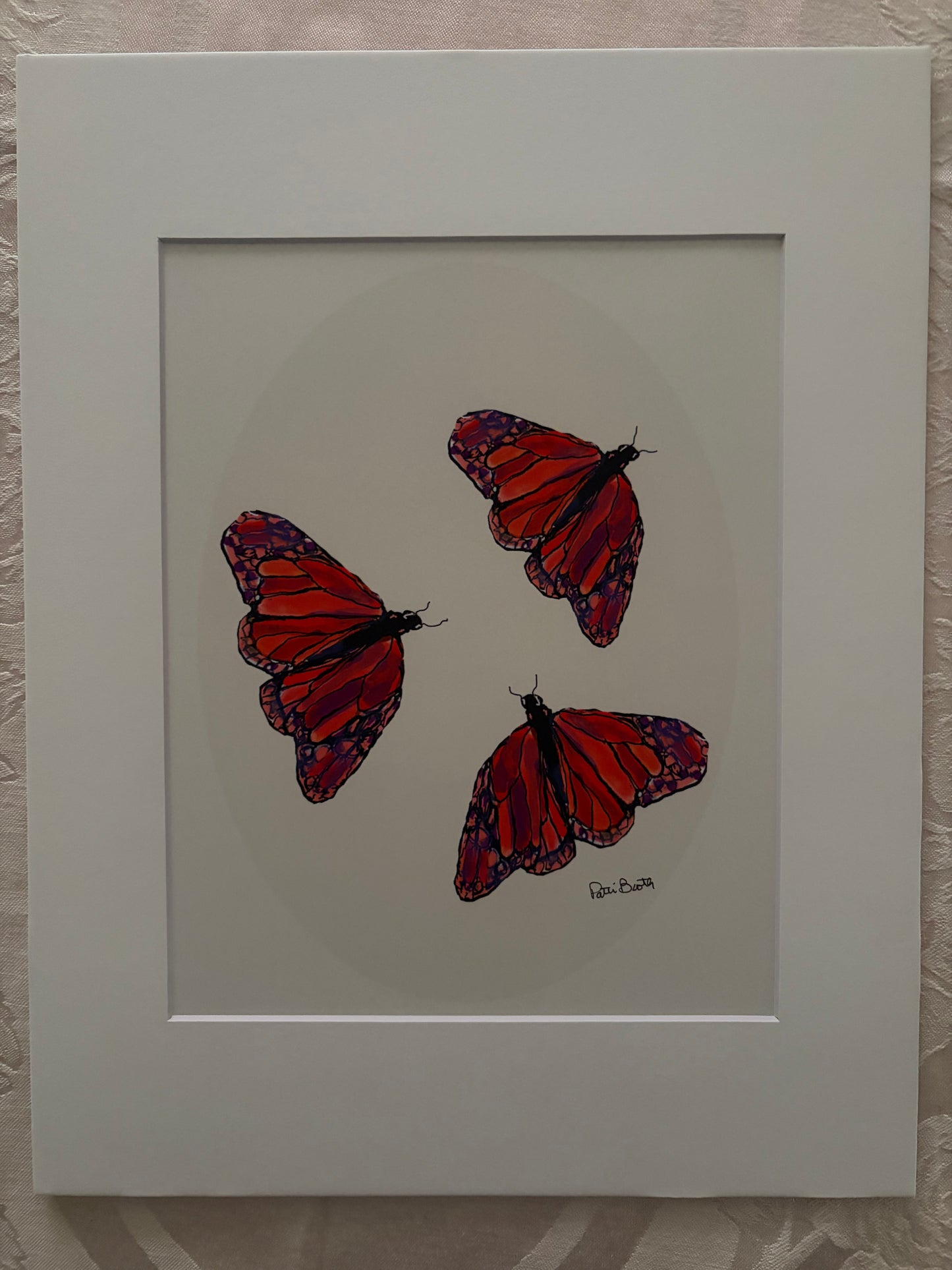 Dance of the Monarchs Art Print
