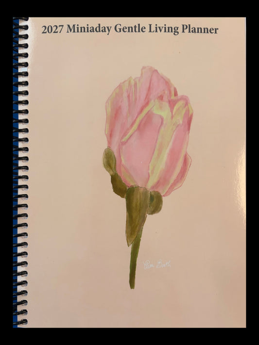 Gentle Living Planner | Artist-Designed Coil-Bound Planner