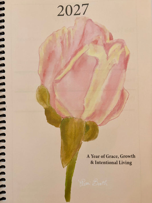 Gentle Living Planner | Artist-Designed Coil-Bound Planner