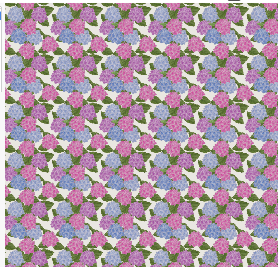 Hydrangea Wrapping Paper
