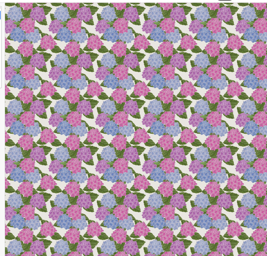 Hydrangea Wrapping Paper