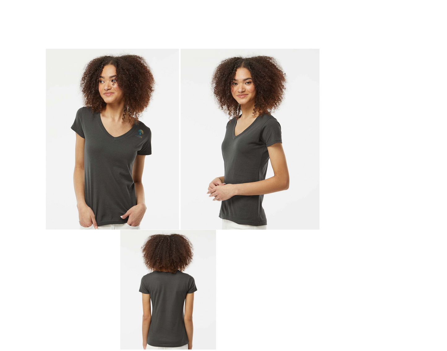 Allvitae Women's Tultex 214 V Neck Cotton