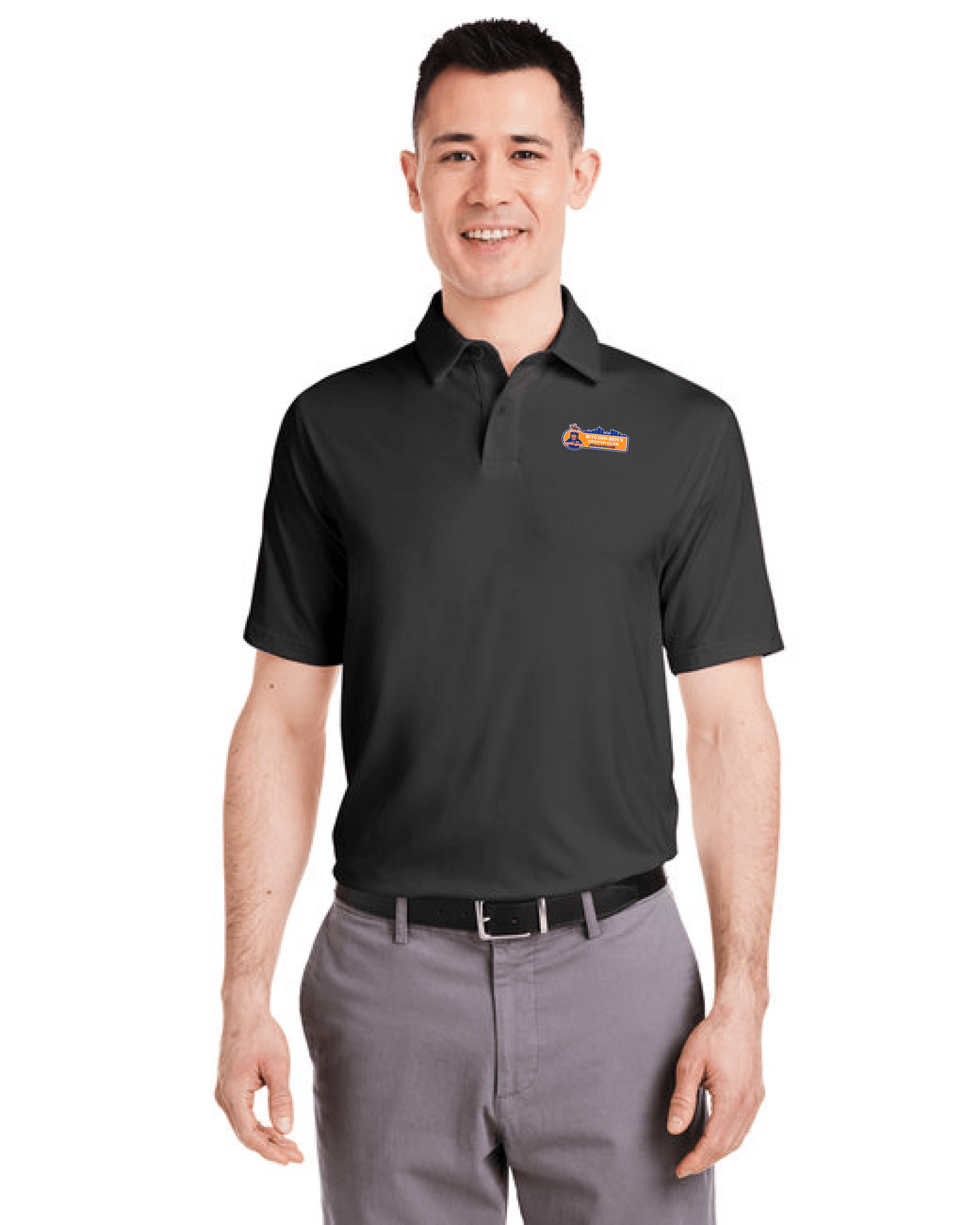 Bitcoin Ben Freedom Club Mass 1383255 Under Armour Men's Polo - Miniaday Designs, LLC.