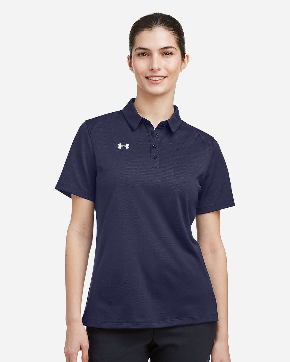 Womens Bitcoin Ben Crypto Club Las Vegas  Horizontal Logo Under Armour 1370431 Polo Shirt