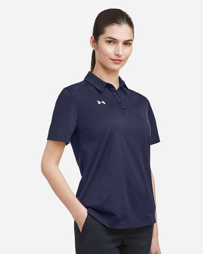 Womens Bitcoin Ben Crypto Club Las Vegas  Horizontal Logo Under Armour 1370431 Polo Shirt