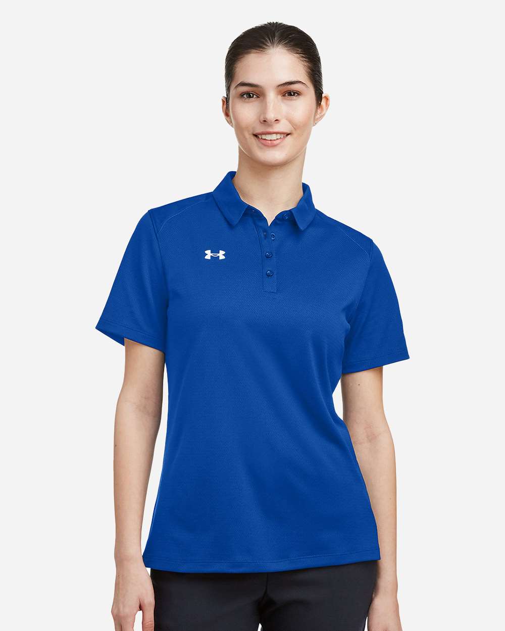 Womens Bitcoin Ben Crypto Club Las Vegas  Horizontal Logo Under Armour 1370431 Polo Shirt