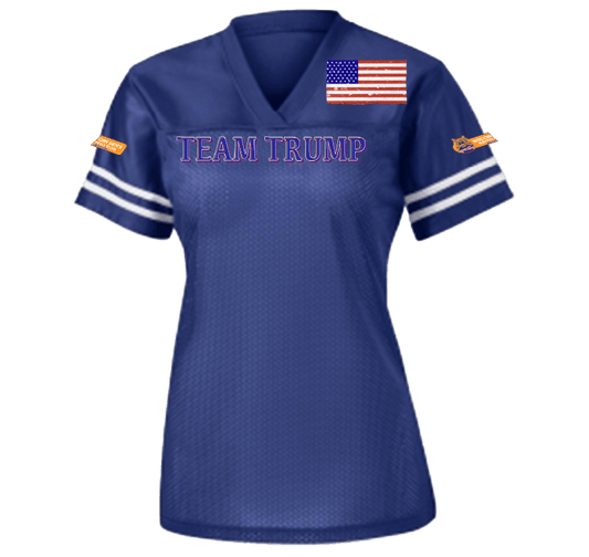 Team Trump Bitcoin Ben Women Sport Tek Jersey ST 307 Sarasota - Miniaday Designs, LLC.