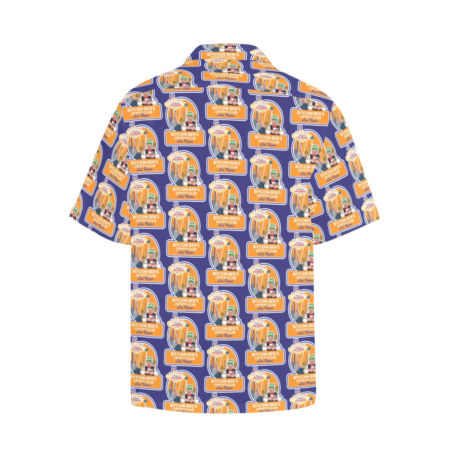 BBCC Las Vegas Vertical LARGER Logo Hawaiian Shirt