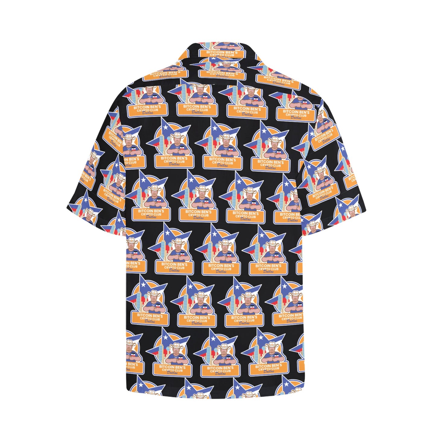 BBCC Dallas Vertical Larger Logo Hawaiian Shirts