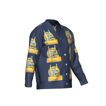 Nashville Club Cardigan Dark Blue