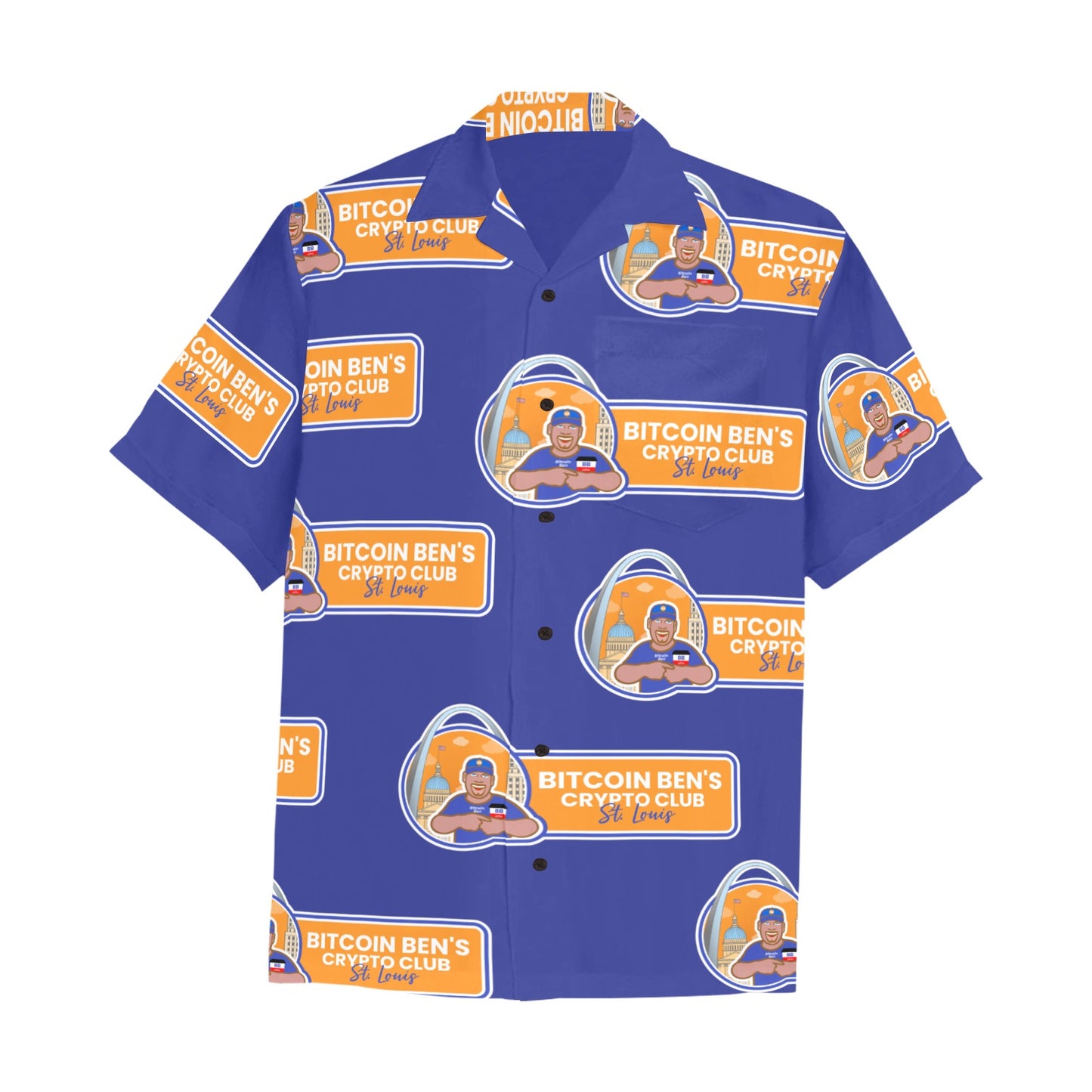 BBCC Nashville LARGE HORIZONTAL Hawaiian Shirts