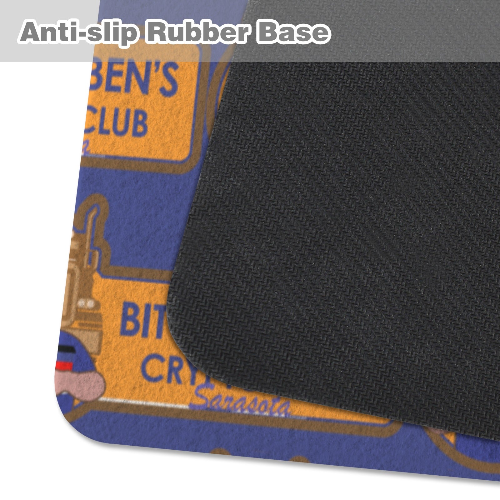 Coffee Mat 434027 Bitcoin Sarasota Coffee Mat 15.75"x11.8" - Miniaday Designs, LLC.
