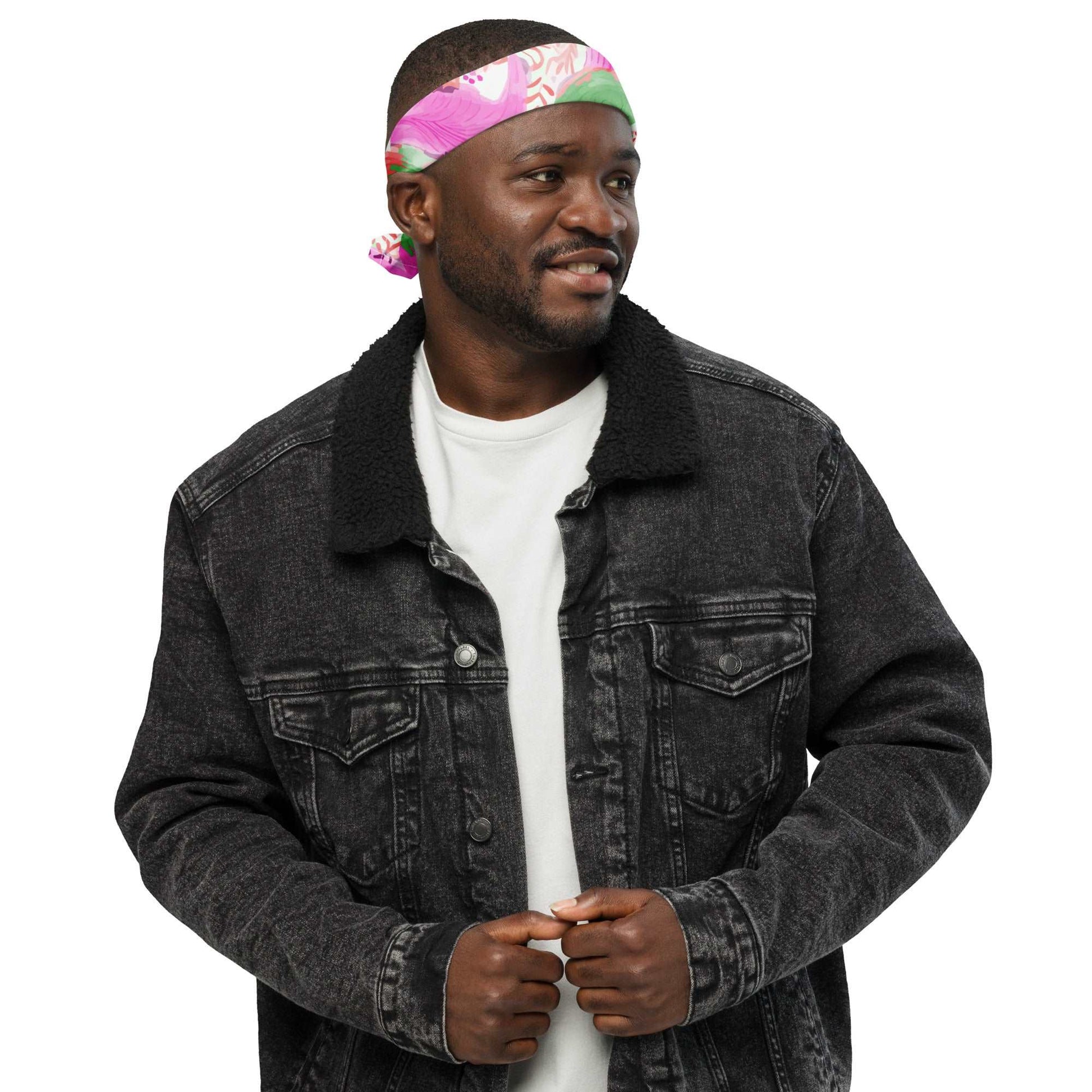 Enchanted Blooms by Miniaday Designs, LLC. All-over print bandana