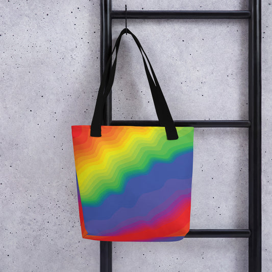 Miniaday Designs Ryan's Rainbow Tote bag Multicolor