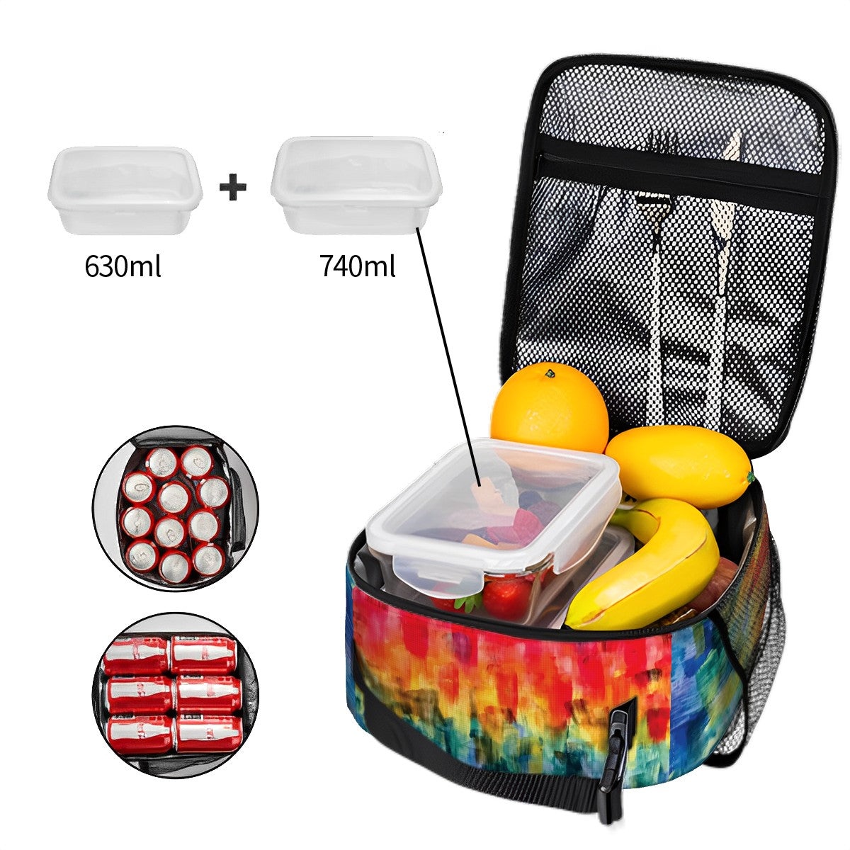 Daphne's Rainbow Surprise Lunch Bag