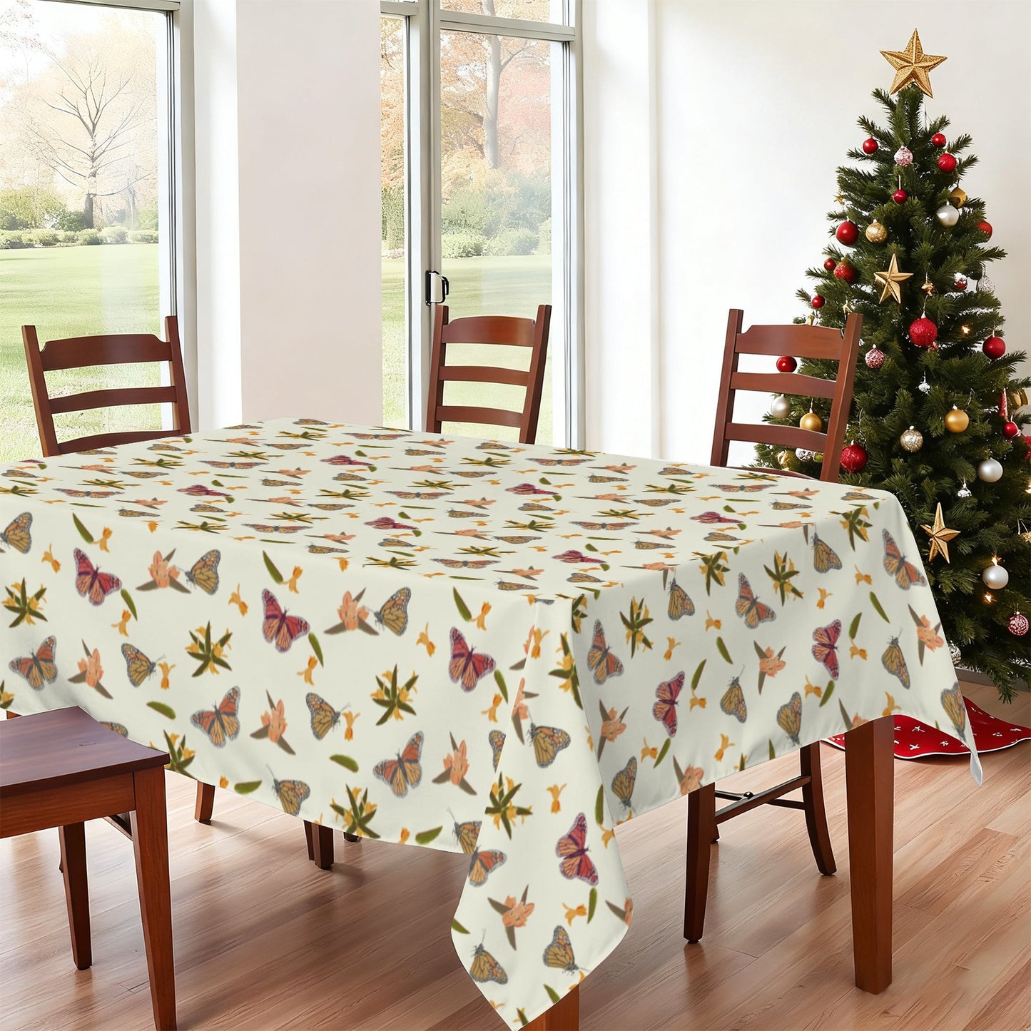 Monarch Milkweed Garden Tablecloths
