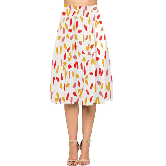 Miniaday Designs Blossoming Charm Women's Crepe Skirt
