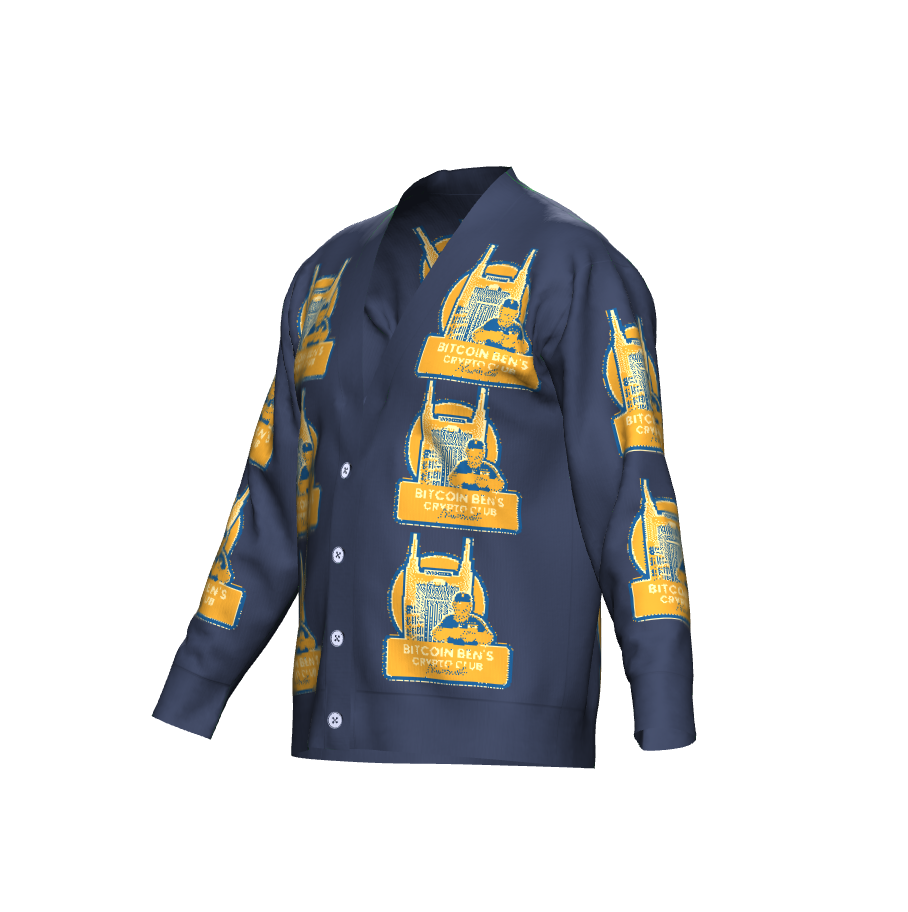 Nashville Club Cardigan Dark Blue