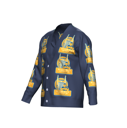 Nashville Club Cardigan Dark Blue