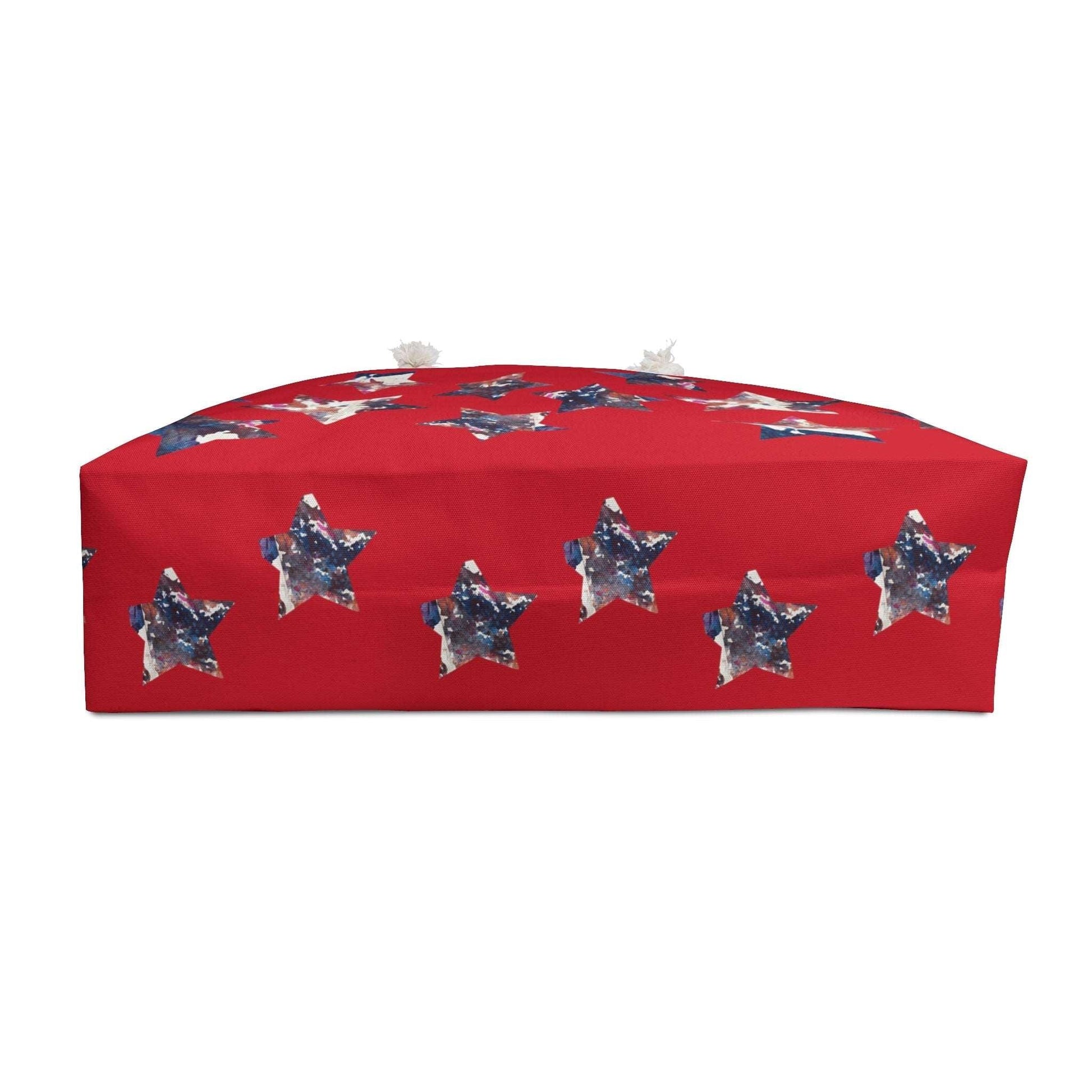 Miniaday Designs Weekender Bag Americana Red Unisex - Miniaday Designs, LLC.
