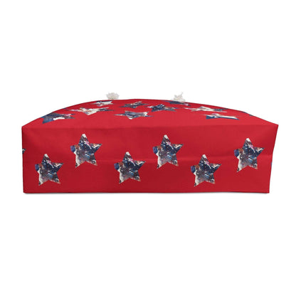 Miniaday Designs Weekender Bag Americana Red Unisex - Miniaday Designs, LLC.
