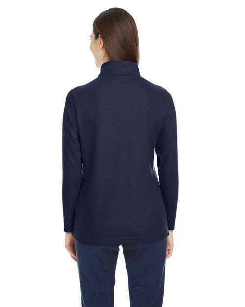 BBCC Women's Fusion ChromaSoft™ Pique Quarter-Zip Pullover