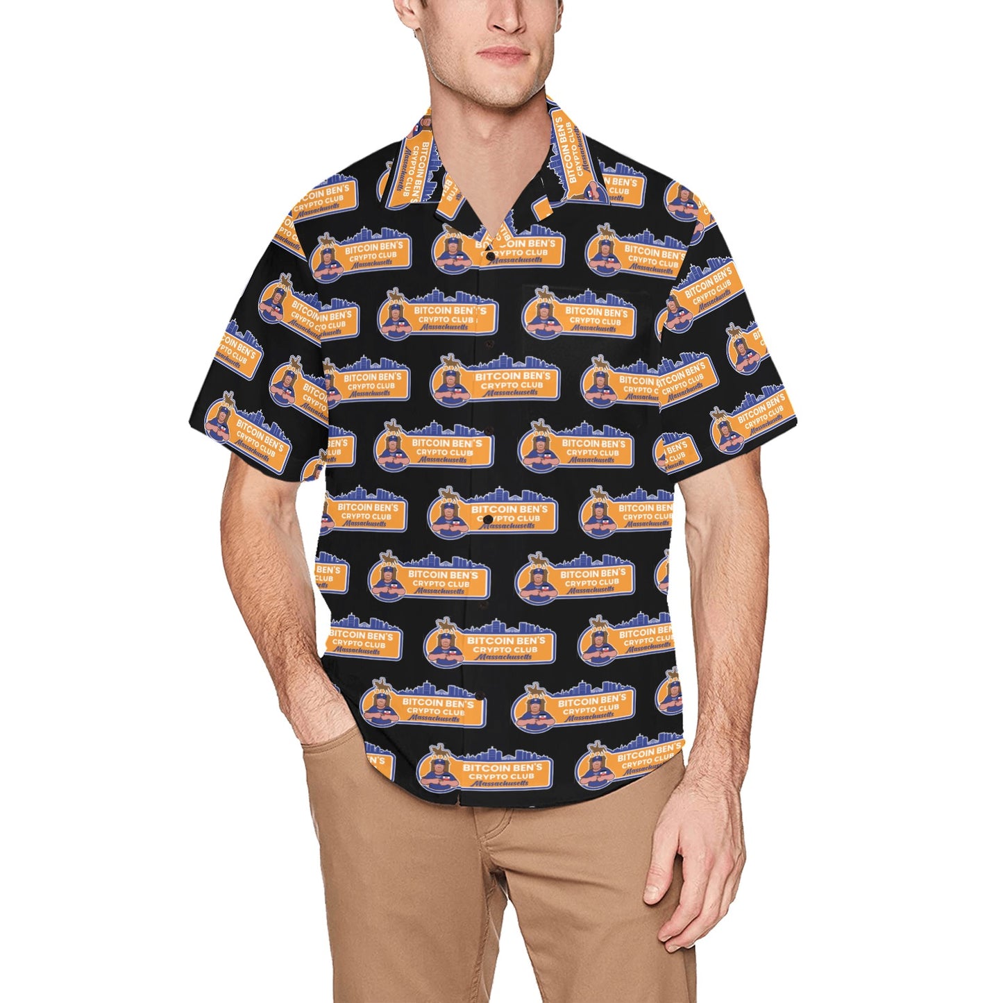 Bitcoin Ben Mass Crypto Club Hawaiian Shirts Variety of Designs