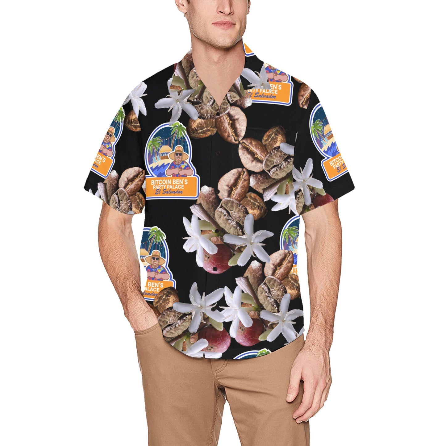 BBCC Resort Coffee Beans Hawaiian Shirt