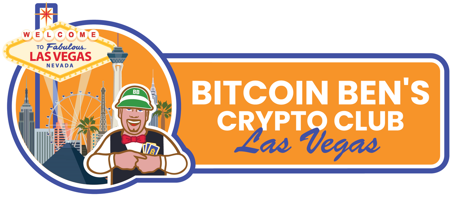 Womens Bitcoin Ben Crypto Club Las Vegas  Horizontal Logo Under Armour 1370431 Polo Shirt