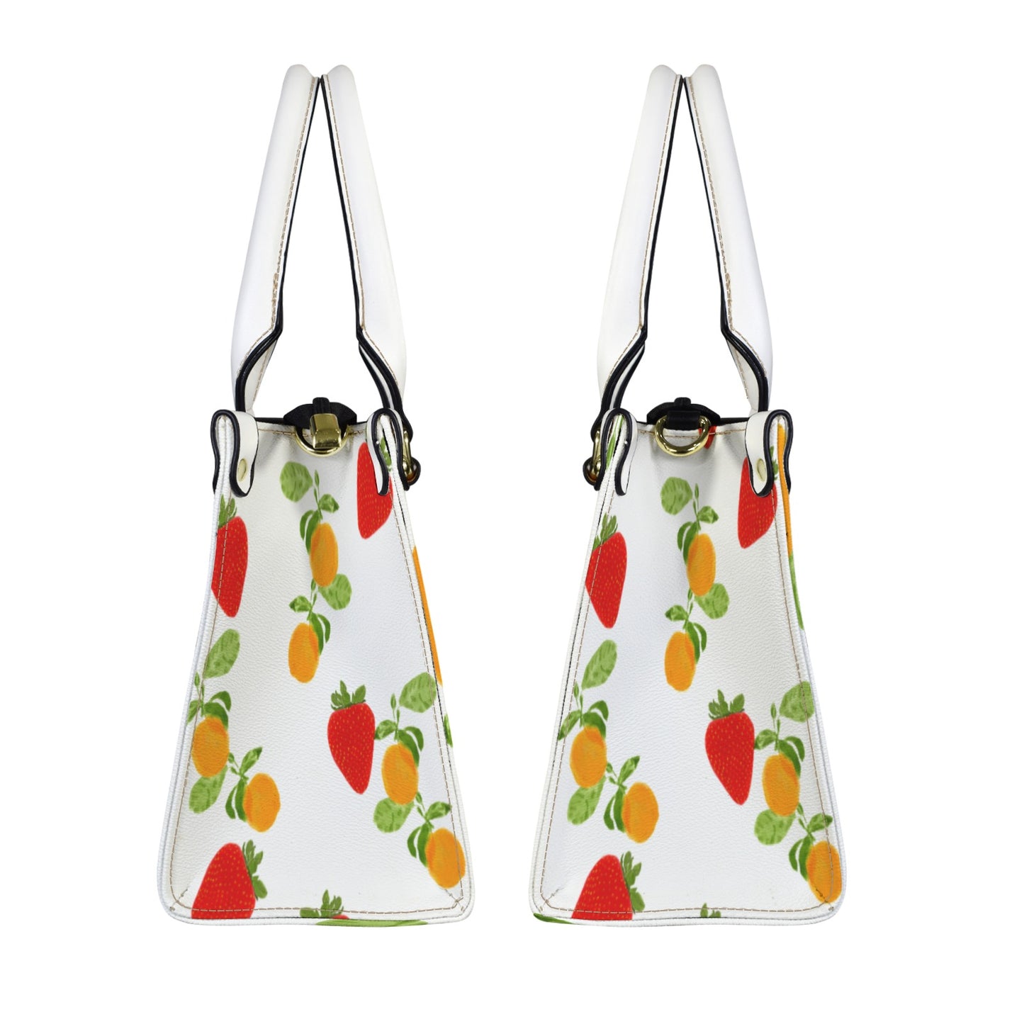 Farmstand Fruit Designer Handbag | Structured Everyday Shoulder Bag
