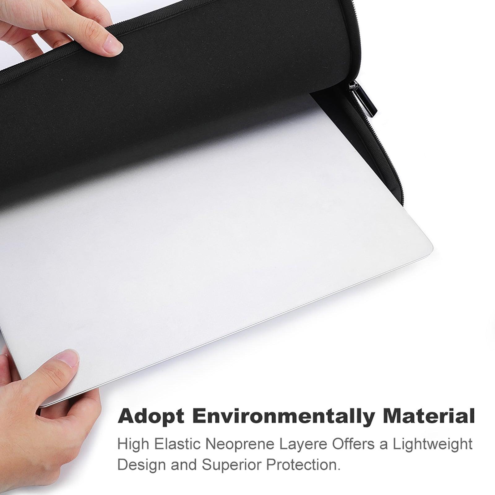 Ryan's Geometric Black and White Laptop Bag (Multiple Sizes) Laptop bag - Miniaday Designs, LLC.
