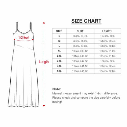Miniaday Designs Desert Blossom Serenade" Spaghetti Strap Ankle-Length Dress Long Dress Pale Green - Miniaday Designs, LLC.