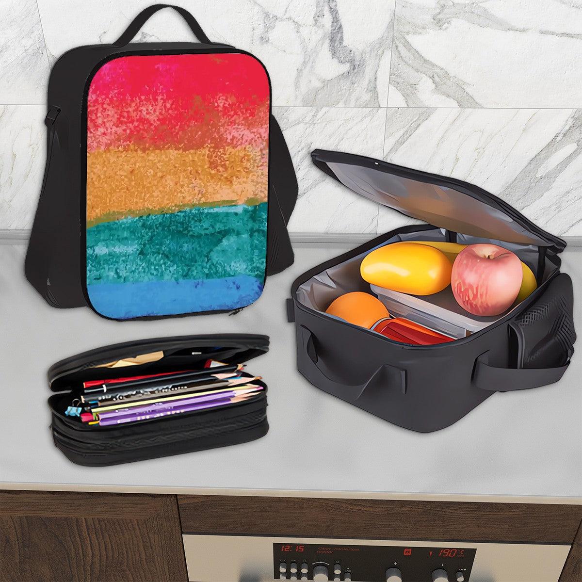 Daphne's Rainbow Surprise Backpack with Lunch Box - Miniaday Designs, LLC.