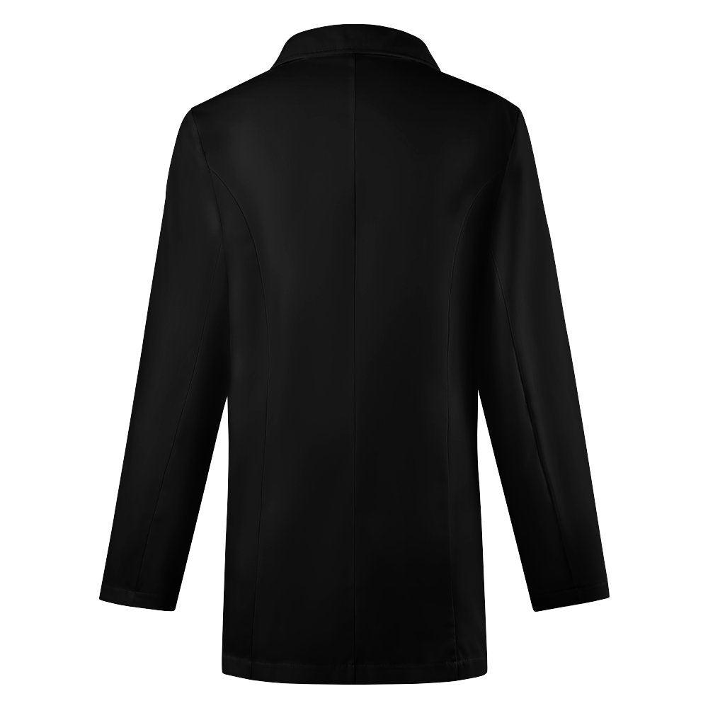 Miniaday Designs Women's Solid Blazer Black - Miniaday Designs, LLC.