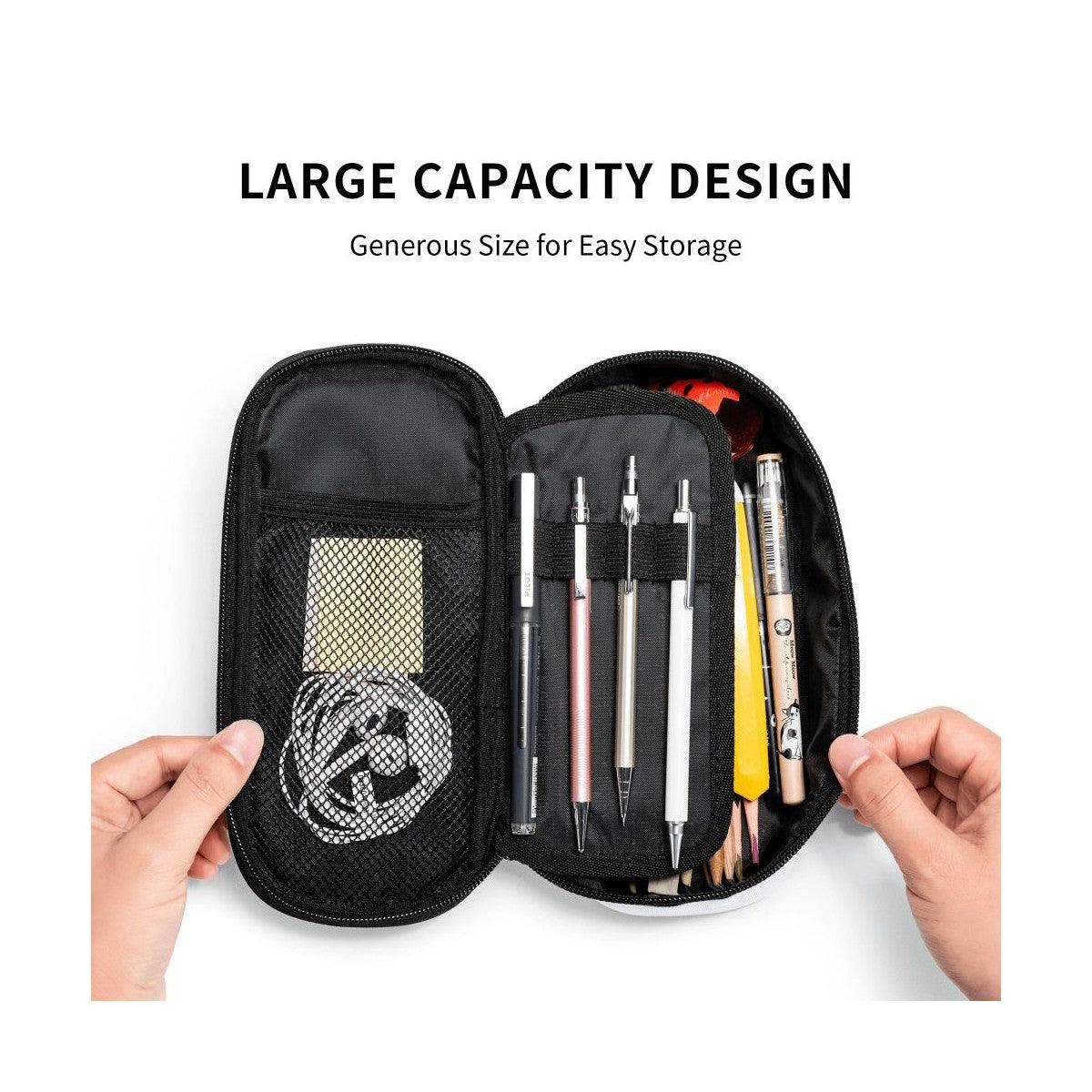 Sara's Rainbow Big Pencil Case - Miniaday Designs, LLC.